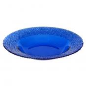 Набор столовых тарелок глубоких 6 шт Pasabahce Mosaic Blue, D=21 см