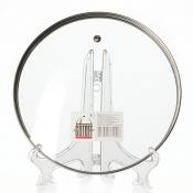 Крышка стеклянная с ручкой, диаметр 22 см