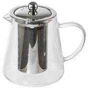 Чайник заварочный AROMA, объем:750 мл (боросиликатное стекло, нерж.сталь)