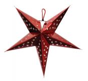 Украшение новогоднее House & Holder "Звезда", со светодиодной подсветкой, 60 х 55 х 16 см