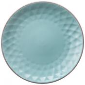 Тарелка десертная 19,5 см коллекция Мираж цвет:голубое небо 