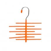 Металлическая вешалка для галстуков цвет: оранжевая