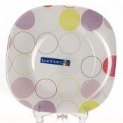 Тарелка закусочная (десертная) Luminarc Zoom White, D=18 см
