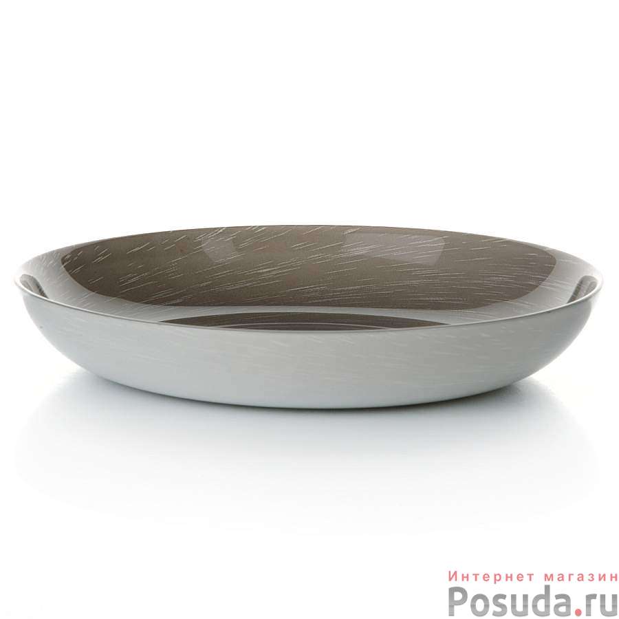 Тарелка столовая глубокая Luminarc Stonemania Grey, D=20 см