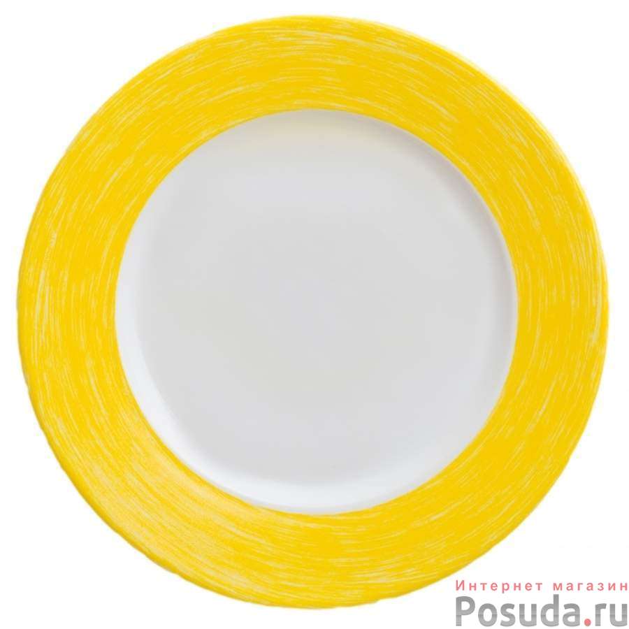 Тарелка закусочная (десертная) Luminarc Color Days Yellow, D=19 см
