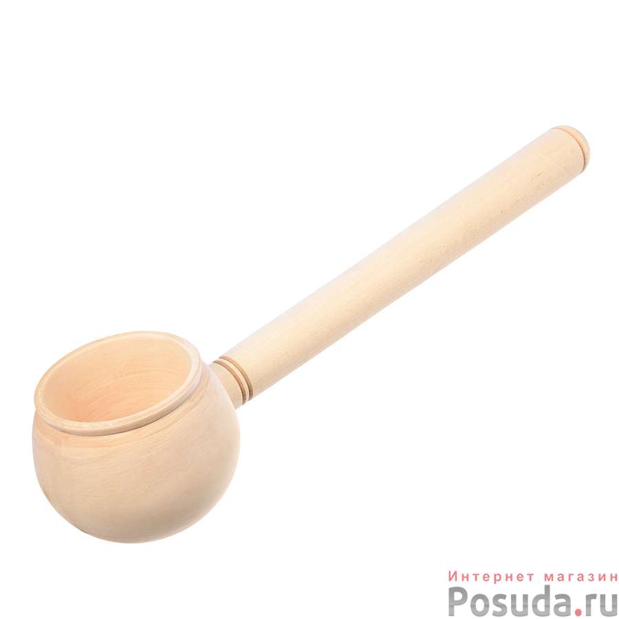 Ковш - черпак "Булава", 0,17 л, 40 см, липа