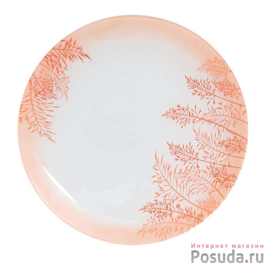 Тарелка столовая мелкая Luminarc Zinor Orange, D=26 см