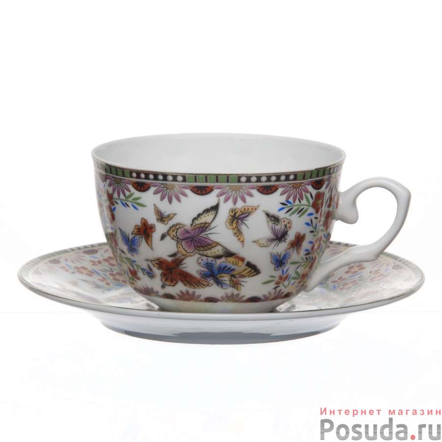 Набор чайный н 2 перс. (чашка+блюдце) 250 мл