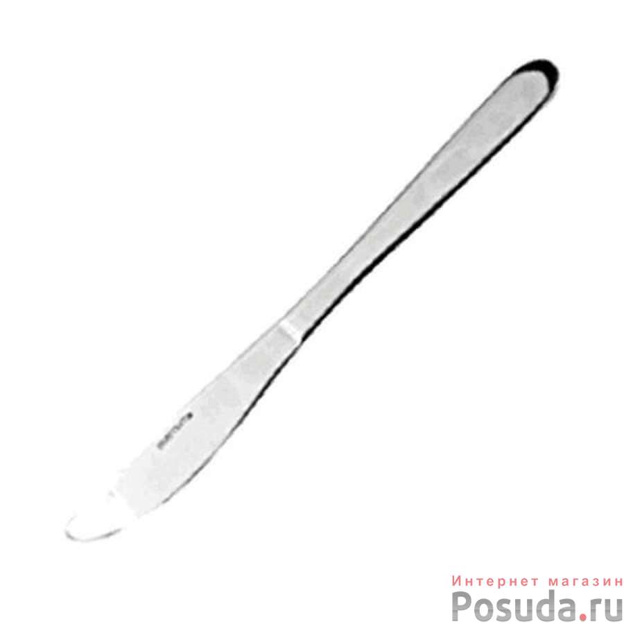 Нож столовый «Модэна»; сталь нерж.; L=210/90,B=2мм; металлич.