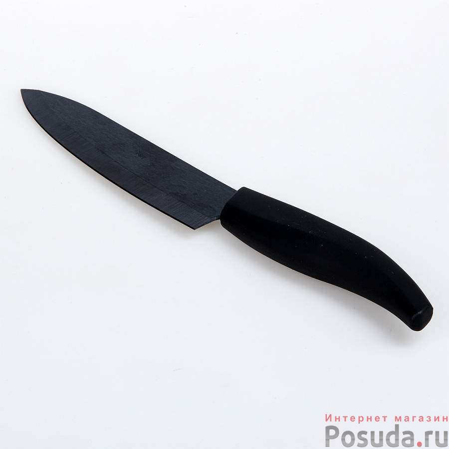 Нож с черным керамическим лезвием 12,5 см