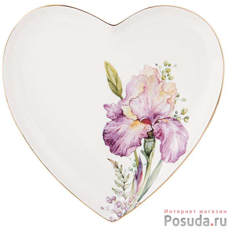Тарелка - сердце lefard Iris 21,5*2 см 