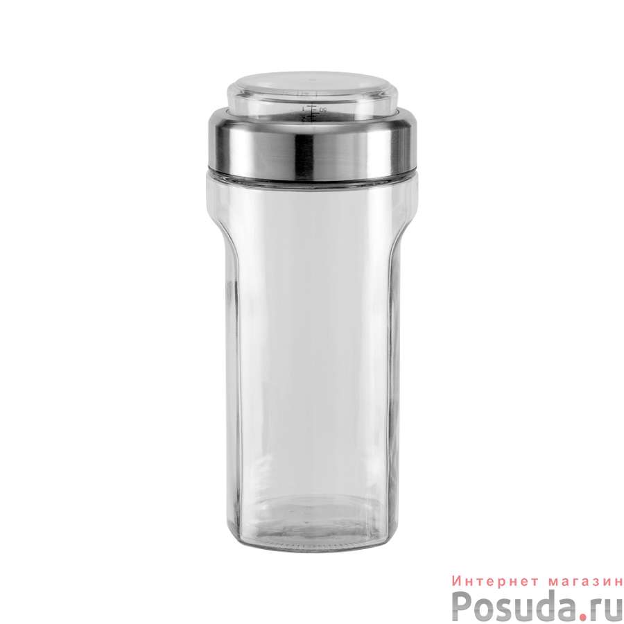 Емкость для сыпучих продуктов с мерным стаканом PETRA NADOBA 1,55 л