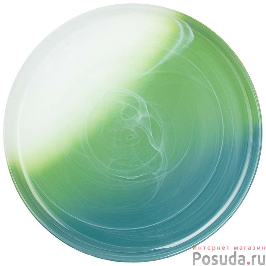 Тарелка обеденная Alabaster green диаметр 28 см, высота 2 cм