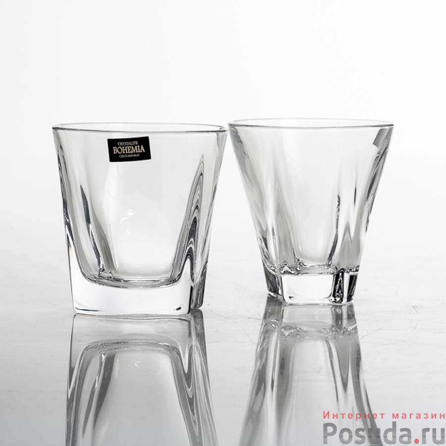 Набор стаканов для виски 6 шт Crystalite Bohemia "Лагуна", 260 мл