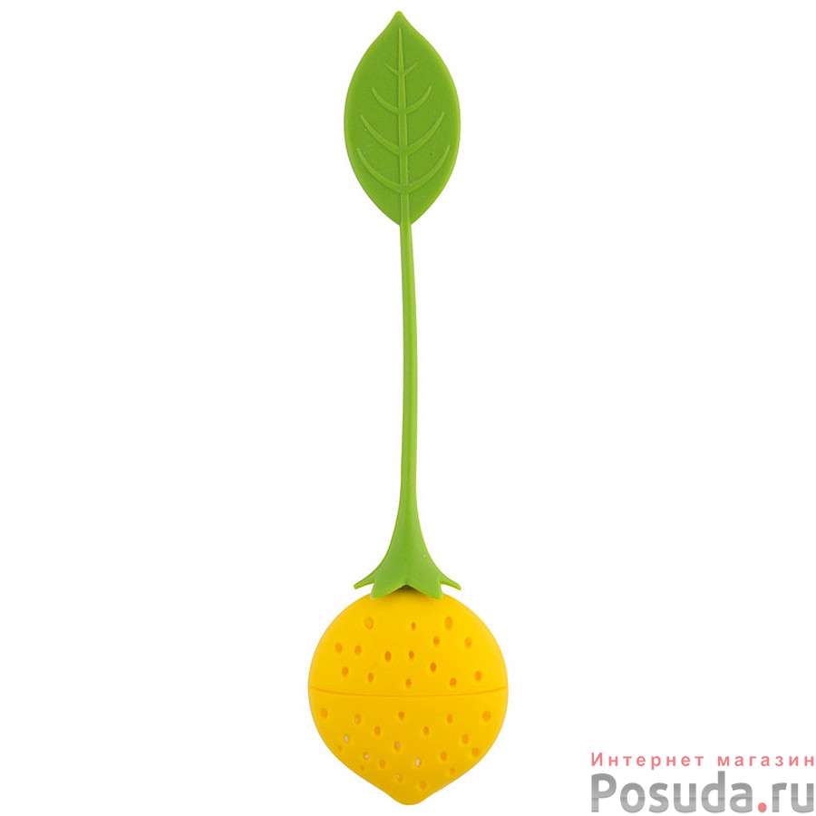 Ситечко для заваривания чая "Лимон" TI-Lemon, р-р 15*3,5 см (силикон)