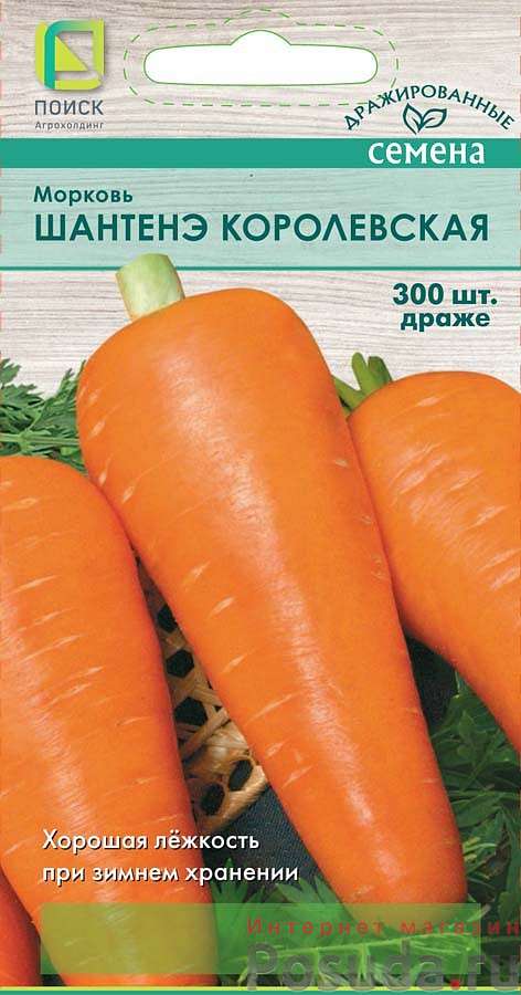 Морковь (Драже) Шантенэ Королевская (А) 810750