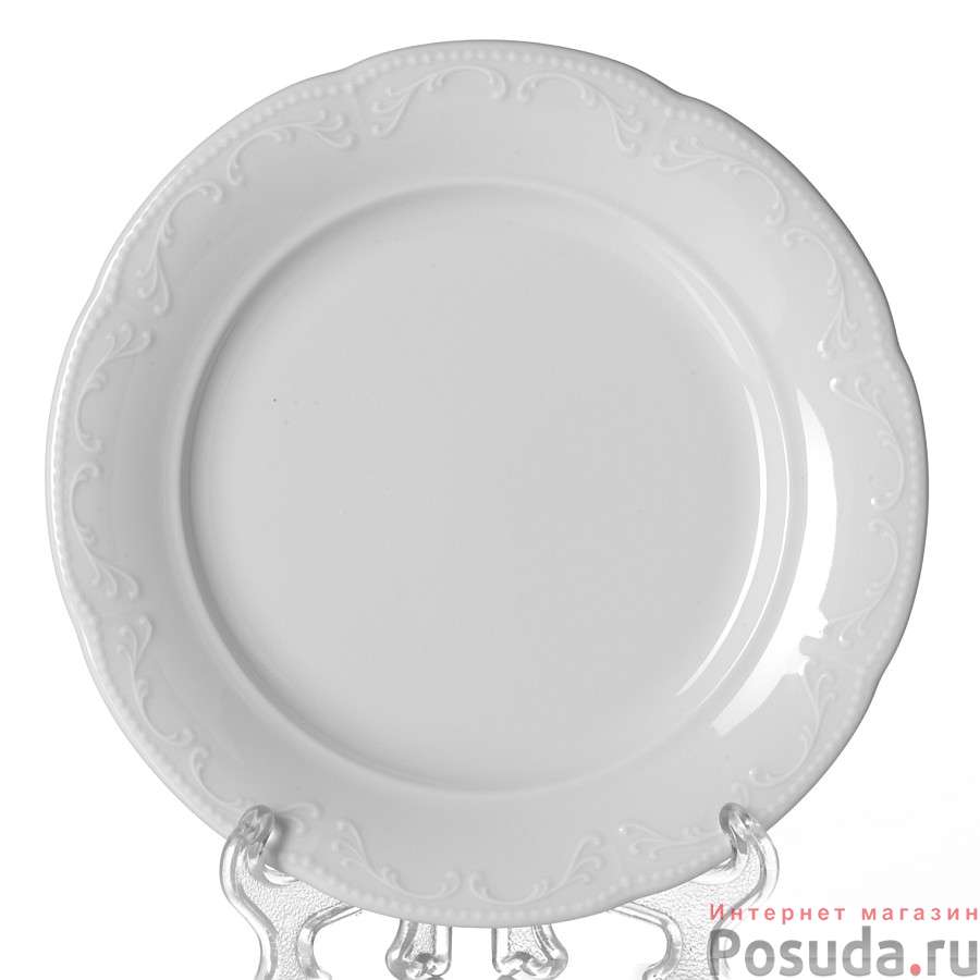 Тарелка закусочная (десертная) Porselen Caprice, D=19 см
