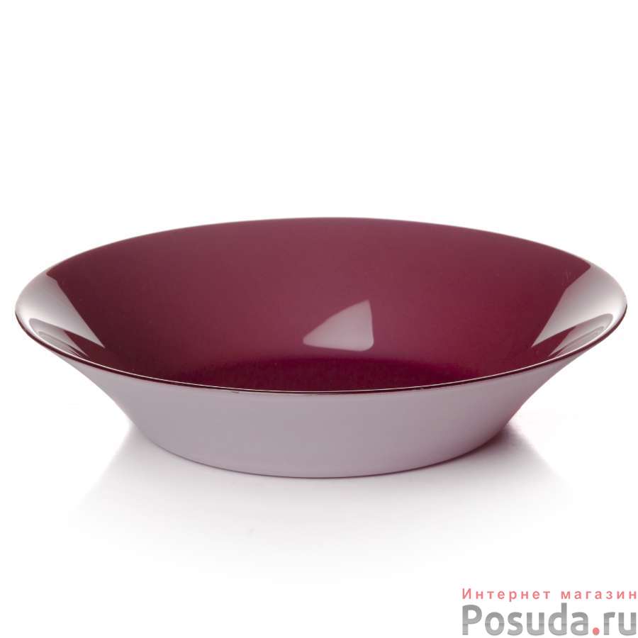 Тарелка столовая глубокая Pasabahce Purple City, D=22 см