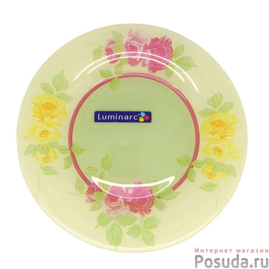 Тарелка закусочная (десертная) Luminarc Romantic Garden, D=19 см