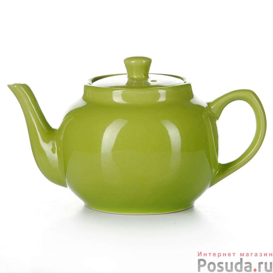 Чайник зеленый, объем 1000 мл