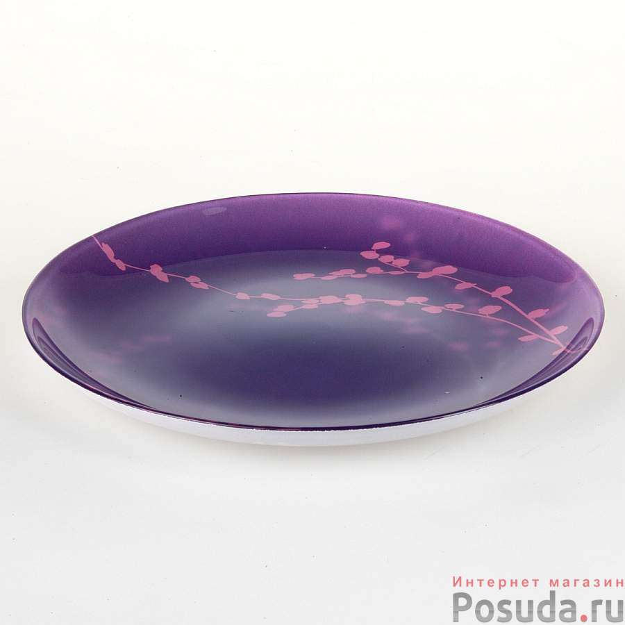 Тарелка столовая мелкая Luminarc Kashima Purple, D=25 см