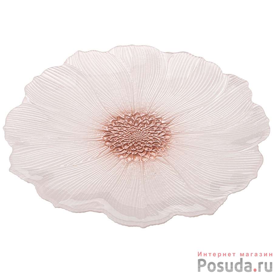 Тарелка Белый цветок 28cm без упаковки 