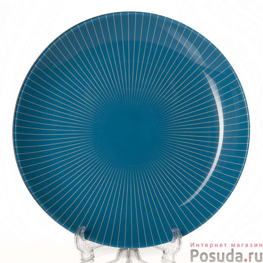 Тарелка закусочная (десертная) Luminarc Amori Blue, D=20 см