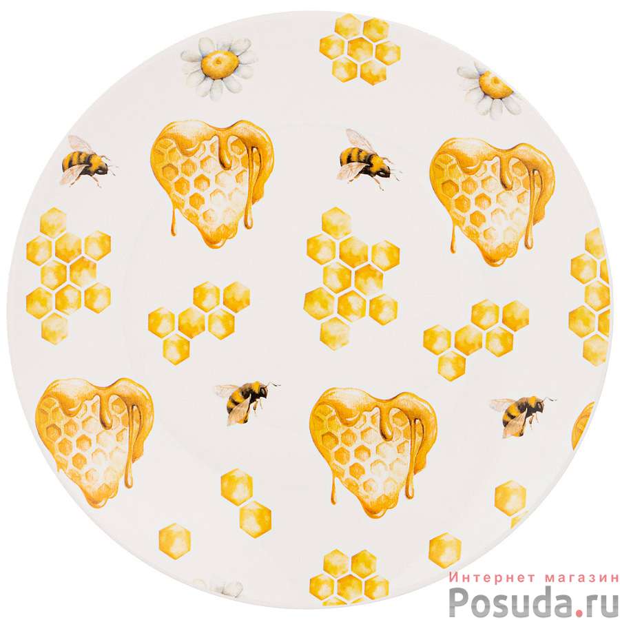 Тарелка закусочная LEFARD "HONEY BEE" 20,5 см