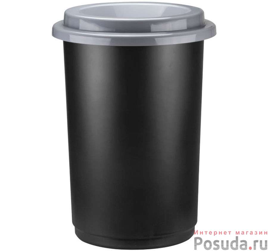Контейнер для мусора ЭКО 50л (серый)
