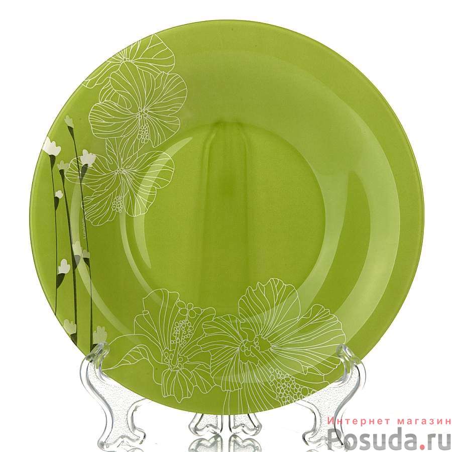 Тарелка столовая глубокая Luminarc Rapsodi Green, D=21 см