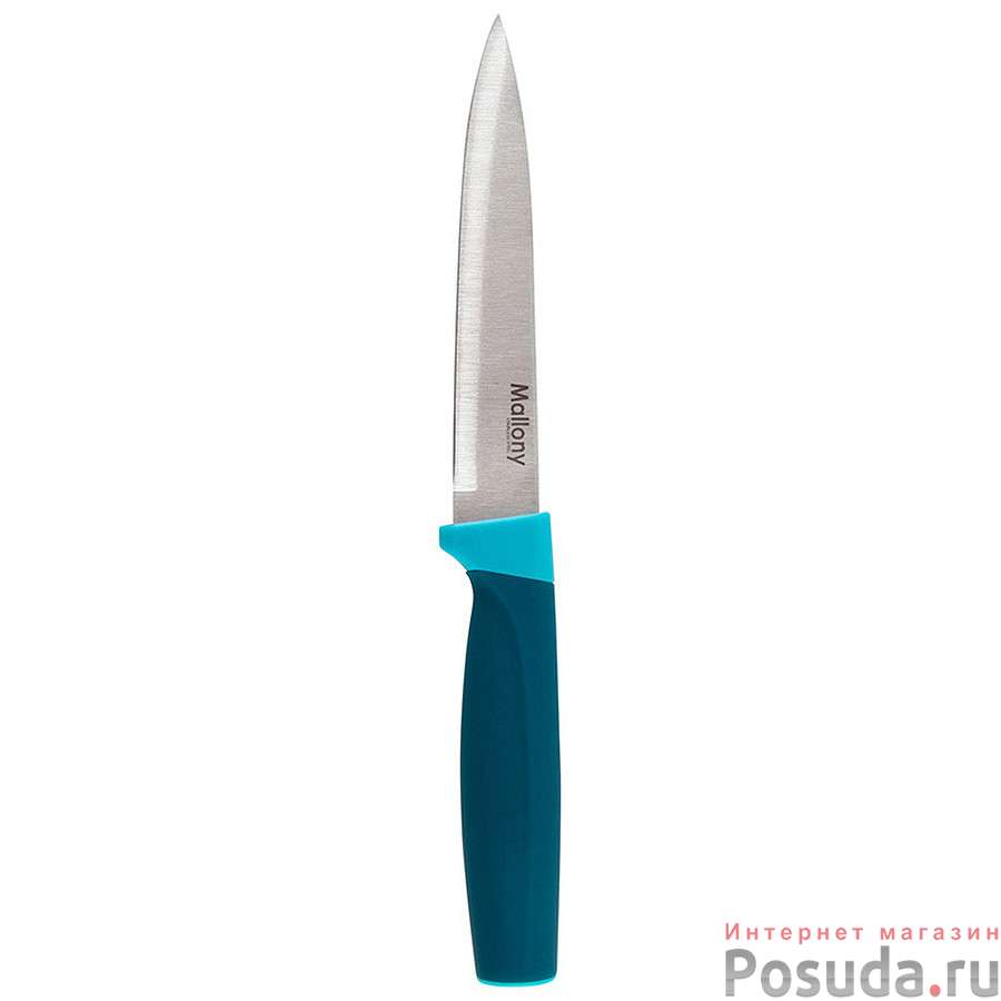 Нож с рукояткой софт-тач VELUTTO MAL-03VEL универсальный, 12 см