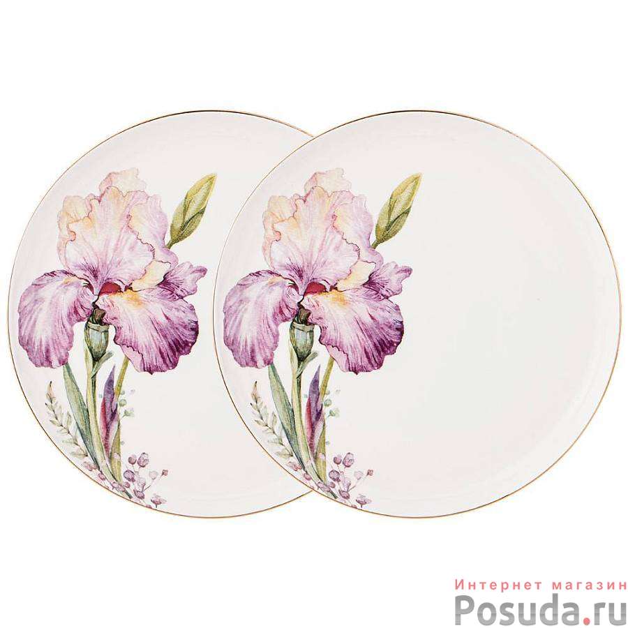Набор тарелок закусочных lefard Iris 2 шт. 20,5 см 