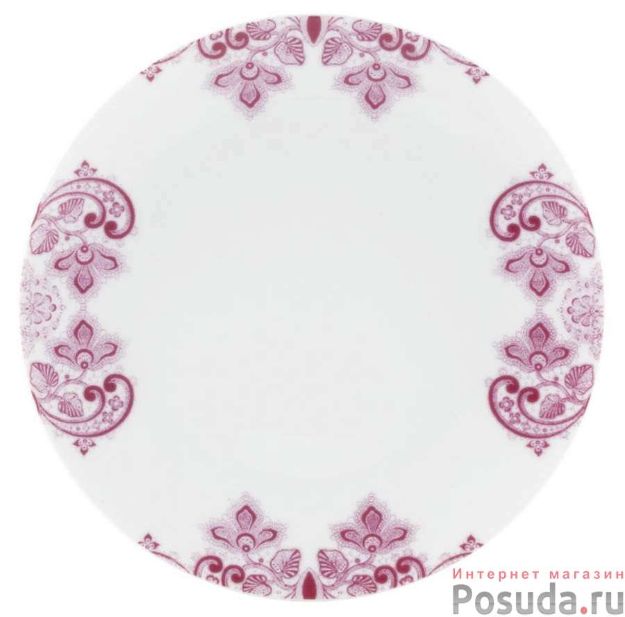 Тарелка столовая мелкая Domenik Boudoir, D=24,5 см