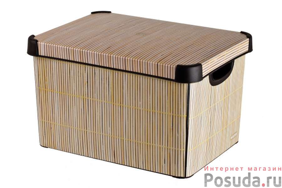 Коробка для хранения Curver Stockholm Bamboo, 22 л