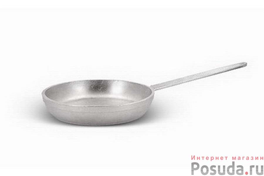 Сковорода литая 180 мм - диаметр сковороды, 30 мм - высота сковороды, литая алюминиевая ручка