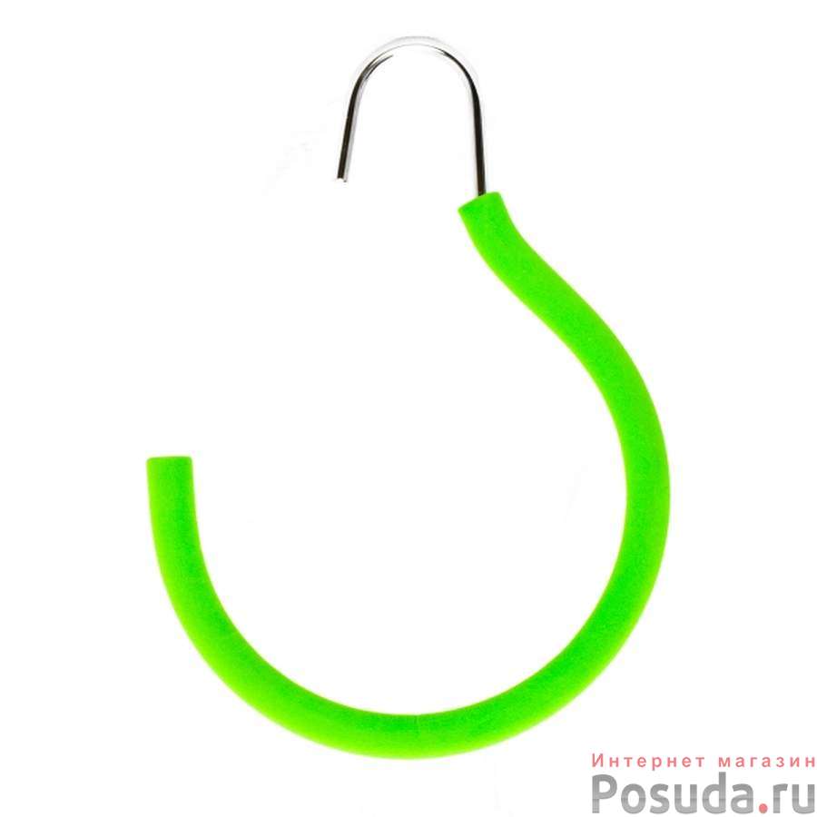 Вешалка для галстуков 14.5см цвет: зеленый
