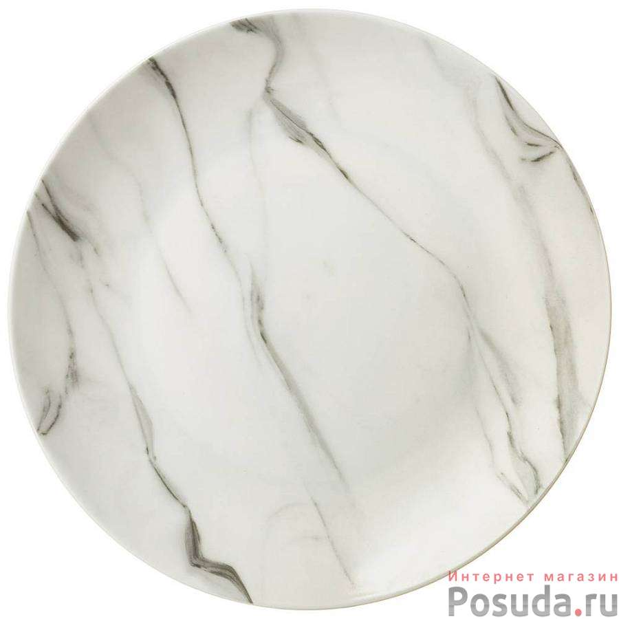 Тарелка десертная lefard bianco marble 20,5см 