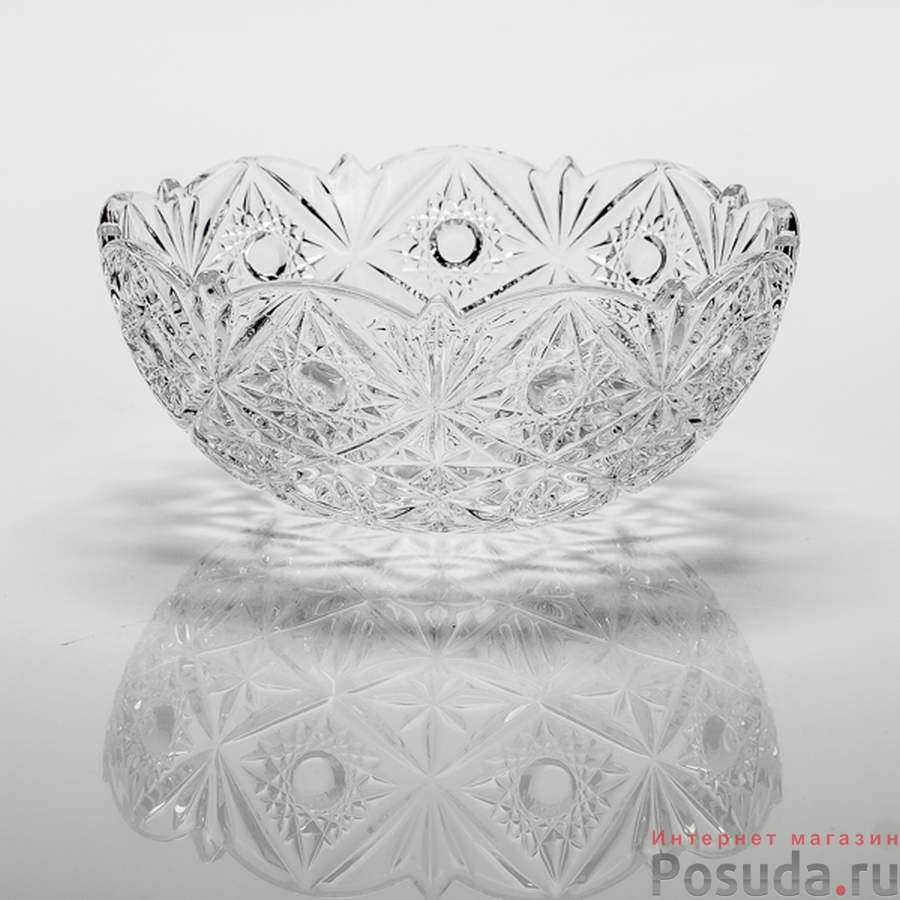 Салатник Crystalite Bohemia "Тукана-Миранда", D=22 см