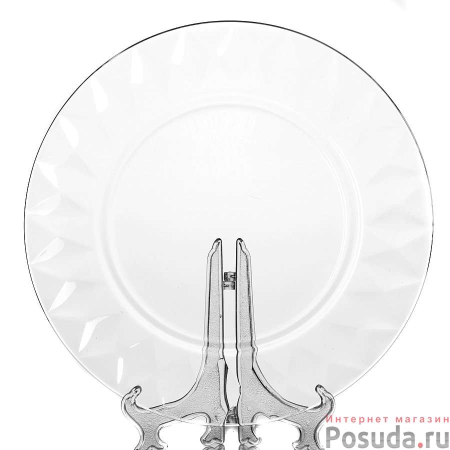 Тарелка столовая мелкая Pasabahce Grace, D=35 см