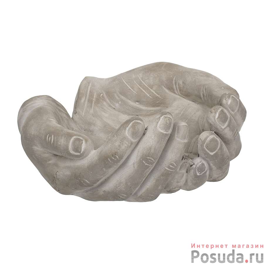Скульптура-органайзер "Руки Давида" 20*20,5*10,5 см, цемент
