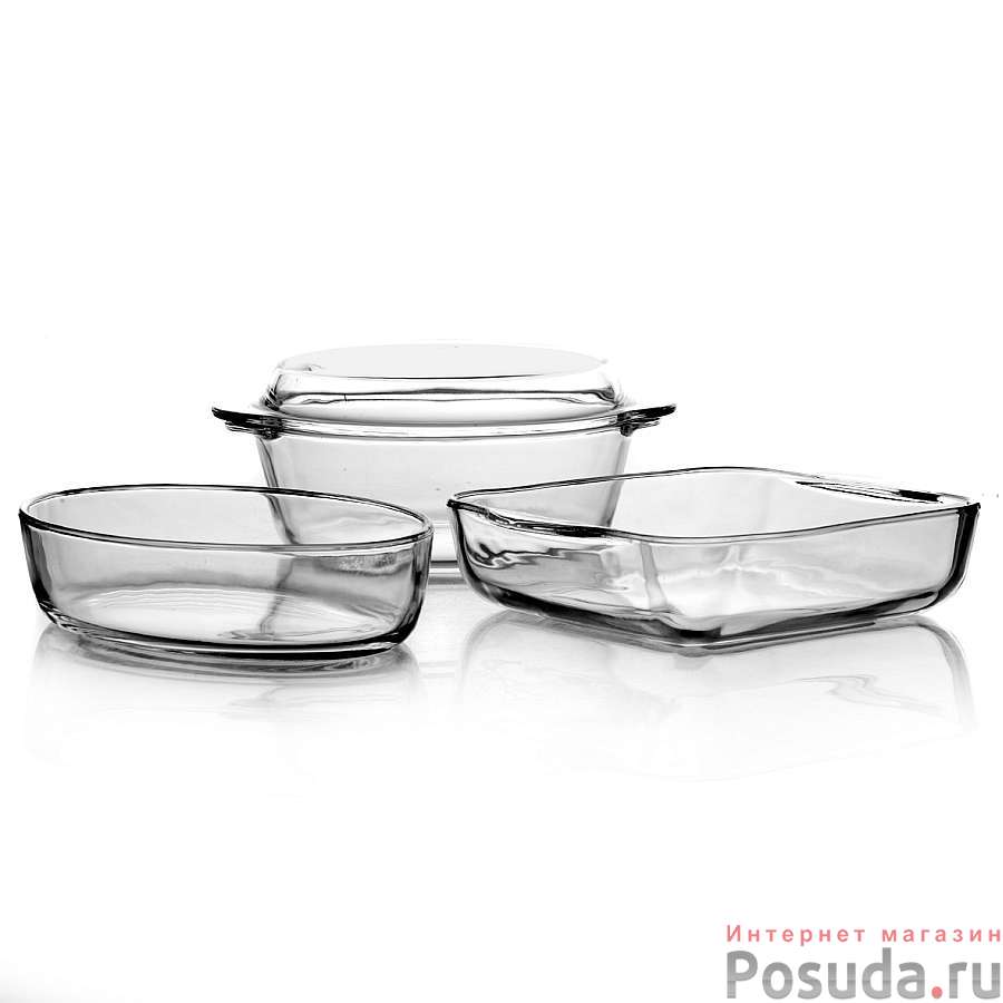Набор посуды для СВЧ, 3 предмета (59023+59034+59084)