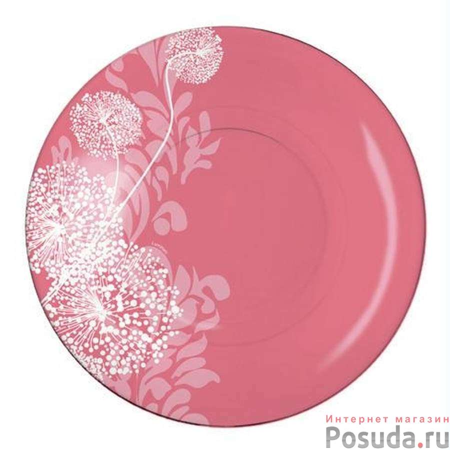 Тарелка закусочная (десертная) Luminarc Pium Pink, D=19 см