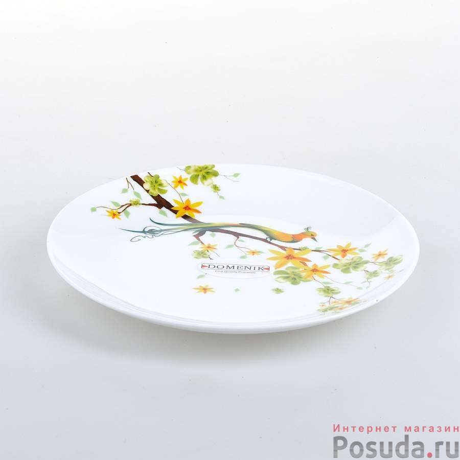 Тарелка закусочная (десертная) Domenik Paradise Bird, D=19 см