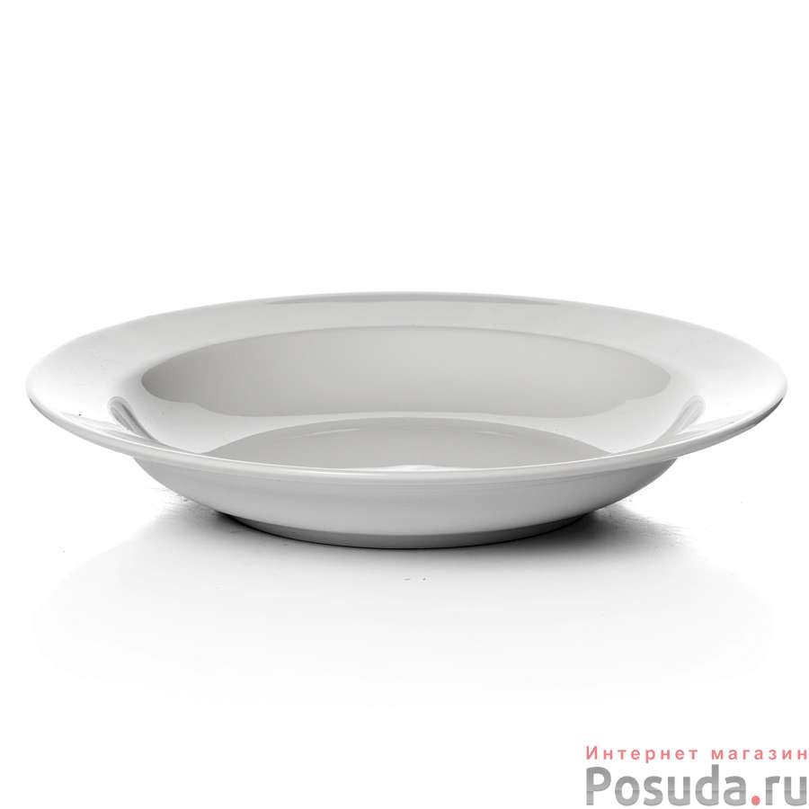 Тарелка столовая глубокая Башкирский фарфор, D=22,5 см