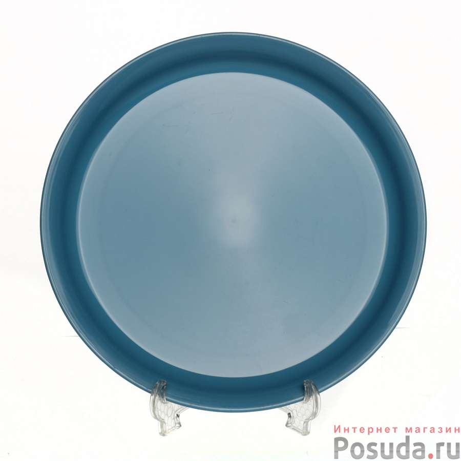 Набор тарелок 3шт. D 210 мм Сине-серый