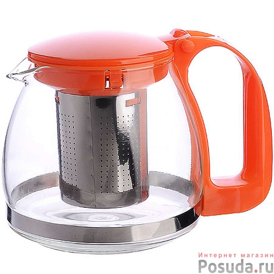 Чайник заварочный оранж700 мл стекло MB
