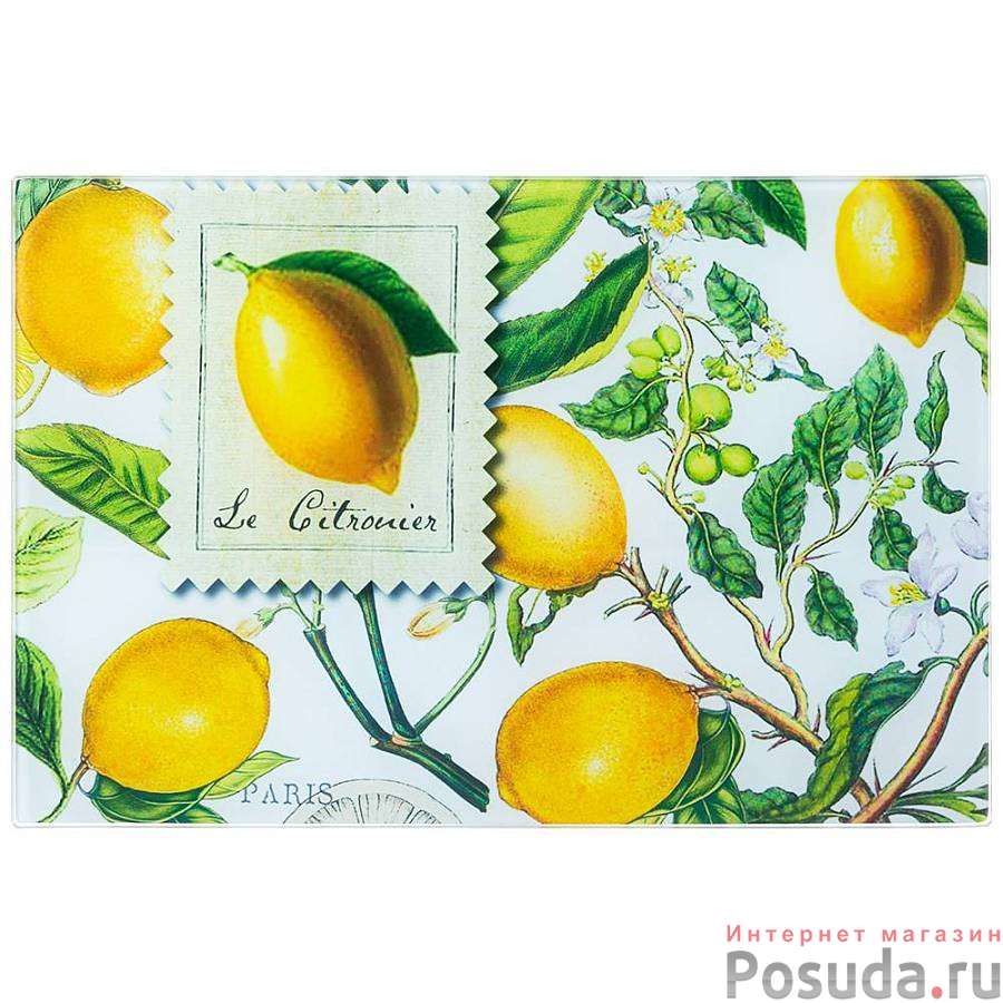 Доска разделочная Лимоны 20*30*0.4 см 