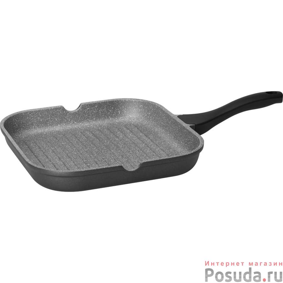 Сковорода-гриль с антипригарным покрытиемNadoba Grania, 28х28 см