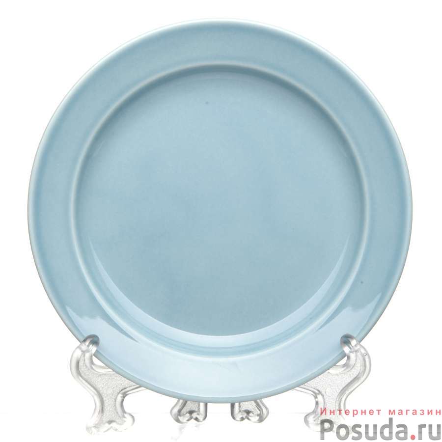 Набор тарелок мелких ф.Принц диам.175 мм Акварель (голубой) - 2шт