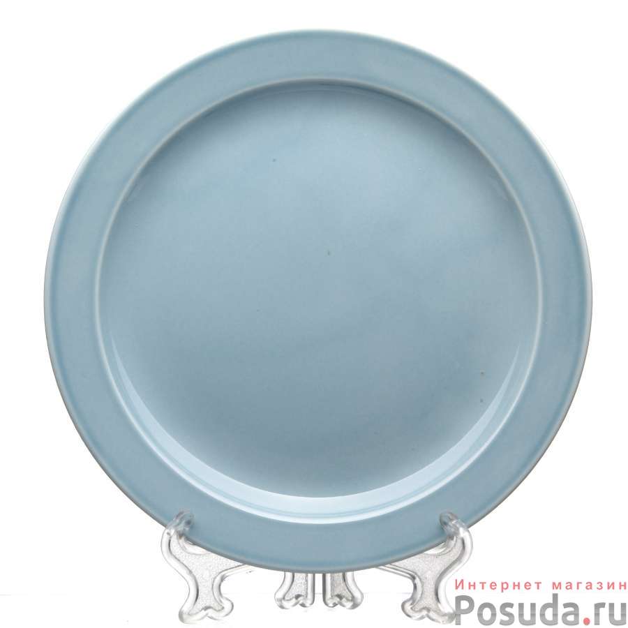 Набор тарелок мелких ф.Принц диам.220 мм Акварель (голубой) - 2шт